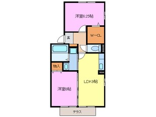 中村公園駅 バス12分  大治西条下車：停歩12分 1階の物件間取画像